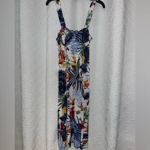 Multi colored sun dress.